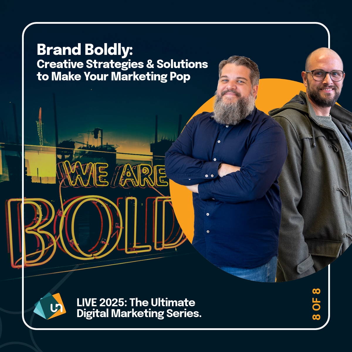 Brand Boldly - A branding masterclass from facilitators Marco Kothe and Quentin Weber